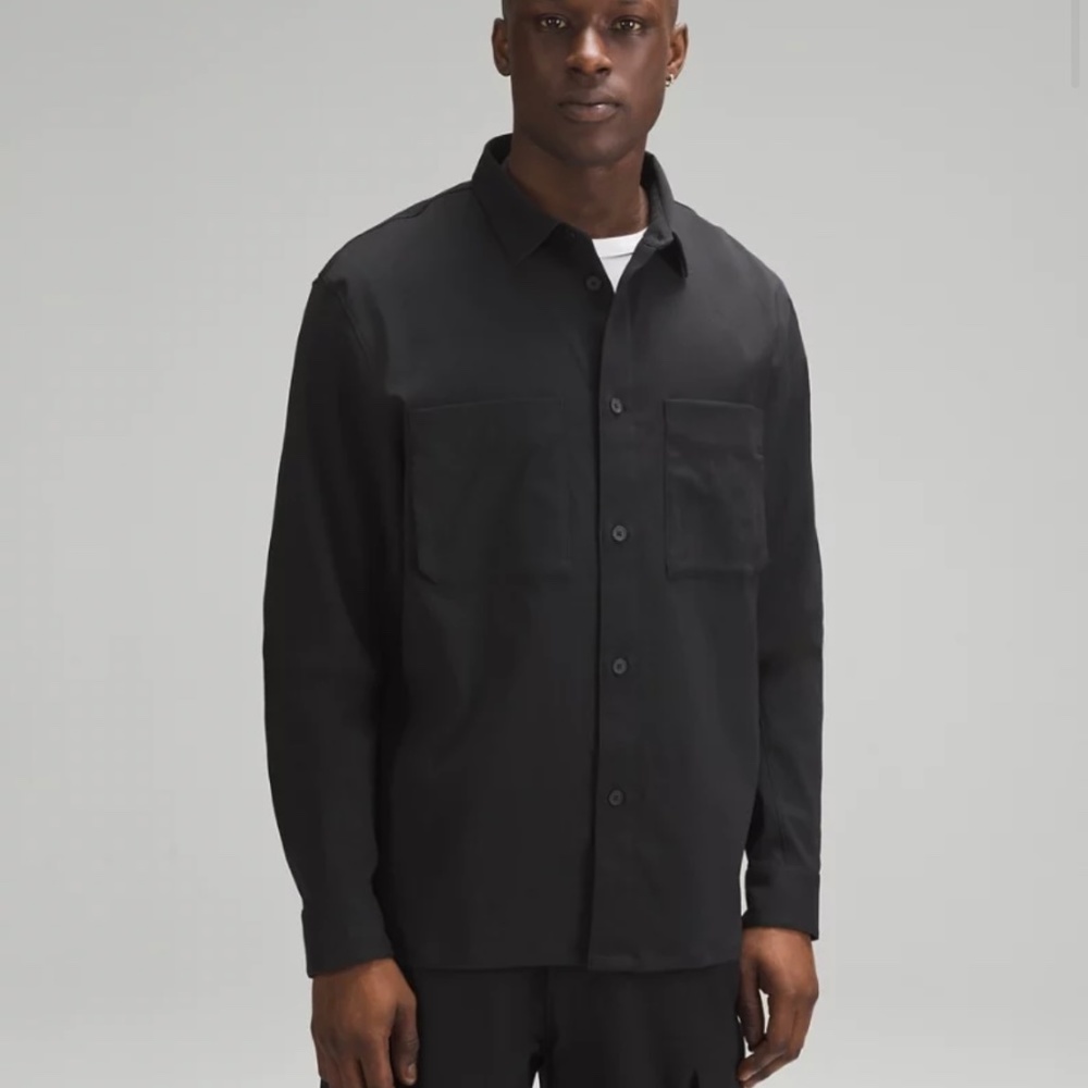 Lululemon Relaxed-Fit Long Sleeve Button-Up Shirt